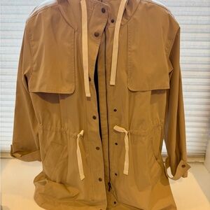 Old Navy Utility Jacket Women’s size XL Khaki Trench Coat